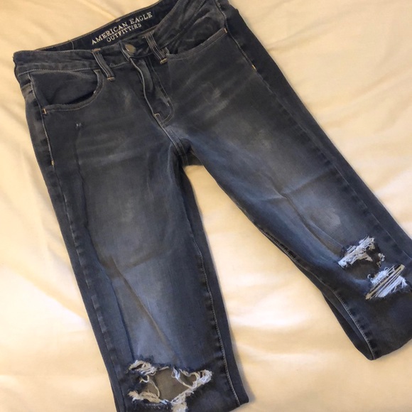 American Eagle Outfitters Denim - AE Washed Black Jeggings